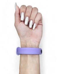 Силіконовий ремінець BeCover для Xiaomi Mi Smart Band 9 Light Purple (711963)