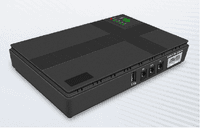 ДБЖ UPS-36W DC1036-8 для роутерів/комутаторів/PON, 5/9/12V, 8800мAh(4*2200MAh), USB 3.0, Black, BOX
