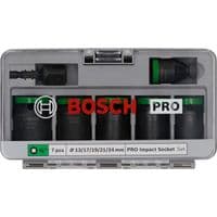 Набір ударних торцевих головок Bosch Professional Standart 7шт 1/2" з адаптером