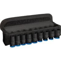 Набір ударних торцевих головок Bosch Professional Standart 9шт 1/4" 25мм
