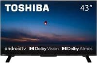 Телевизор 43 Toshiba 43UA2363DG UHD/LED/T2/Android 11/2 x 8 Вт/Dolby Digital/HDMI/Wi-Fi/VESA 100 x 100 M4/Bla