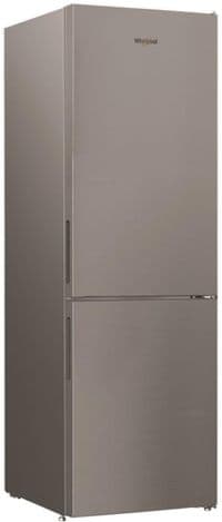 Холодильник Whirlpool з нижн. мороз., 185x60х67, холод.відд.-223л, мороз.відд.-120л, 2дв., А++, ST, сріблястий