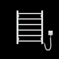 УЦІНКА! Рушникосушка Ardesto електрична  EKO, 480x600мм, кнопка, сталь, праве підключення, білий