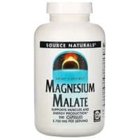 Минералы Source Naturals Магний малат, Magnesium Malate, 200 капсул (SNS-01600)