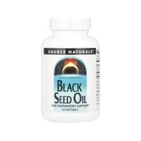 Травы Source Naturals Масло черного тмина, Black Seed Oil, 120 гелевых капсул (SNS-02757)