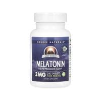 Витаминно-минеральный комплекс Source Naturals Мелатонин медленного высвобождения, 2 мг, Melatonin, 240 табл. (SNS-00064)