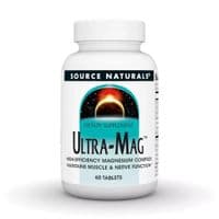 Минералы Source Naturals Ультра Магний и Витамин В6, Ultra-Mag, 60 таблеток (SNS-00802)