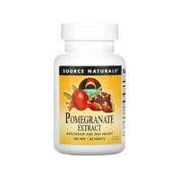 Source Naturals Экстракт граната, 500 мг, Pomegranate Extract, 60 таблеток (SNS-01627)