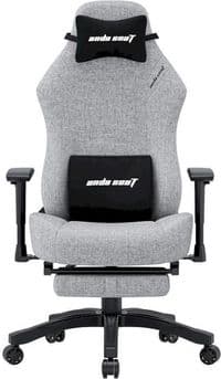 Крісло для геймерів Anda Seat Luna Pro Gray Fabric Size L (AD18T-44-G-F)