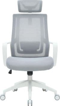 Кресло офисное Officepro Harmony OC310-W-LG-LG White/Light Gray