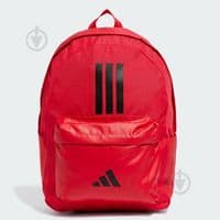 Рюкзак туристичний Adidas Clsc Bars 3S IS7043 27,5L рубіновий (4067901878646)
