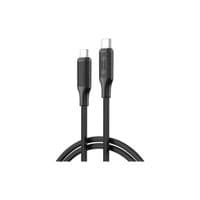 Кабель для передачи данных USB-C - USB-C NBQ265B-CC черный XO (NB-Q265B-CC.black)