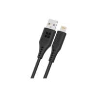 Дата кабель USB 2.0 AM на Lightning 1.2m 2.4A PowerLink-Ai120 черный Promate (powerlink-ai120.black)