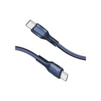 Кабель для передачи данных USB-C - USB-C 1,2 м 60 Вт PD FletchLink-CC синий Promate (fletchlink-cc.blue)
