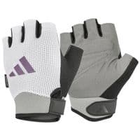 Перчатки для фитнеса Adidas Performance Women's Gloves ADGB-13255 белый, серый L (885652019088)