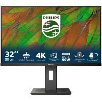 Монiтор TFT PHILIPS 31.5" 32B1U3900/00 VA 4K 350nit HDMI DP USB-C RJ45 Pivot USB MM Black