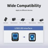 Кабель для принтера Cabletime USB - USB Type-B (M/M), 3 м, Black (CA12N)