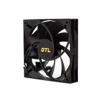 Вентилятор 120 мм, GTL Airblast N1, Black, 120x120x25 мм, 800-1800±10% об/хв, 23-33 дБ, 4pin PWM (GTL-120ABN1P)