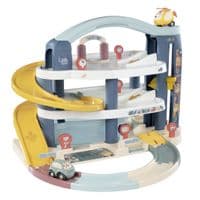 Игровой набор Smoby Little Большой гараж 3 этажа, с машинкой и вертолет (7600140203)
