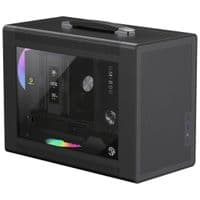 Корпус Mini Tower без блока питания U-ATX(244*185 mm), FLEX-ATX(229*191mm), ITX(170*170mm), 1*usb 3. Spark Air BK