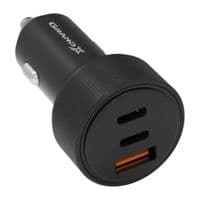 Зарядное устройство Grand-X CH-39B 50W 1xUSB + 2xUSB-C PD + QC3.0 AFC FCP SCP VOOC Black (CH-39B)