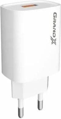 Зарядний пристрій Grand-X CH-550W Quick Charge USB QC3.0 Black (CH-550W)