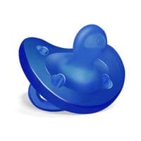 Пустышка Chicco Physioforma Soft силиконовая от 16 до 36 месяцев, 1шт. (синяя) (73091.96)