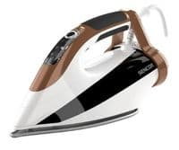 Праска Sencor, 2800Вт, 330мл, паровий удар -195гр, постійна пара - 55гр, pro та auto режими, керам. підошва, біло-коричневий