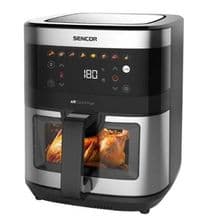 Мультипечь Sencor Vita, 1700Вт, чаша-9л, сенсорное управл., 7 программ, металл/пластик, с окошком, серо-черный