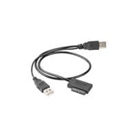 Перехідник Cablexpert A-USATA-01 з USB 2.0 на Slimline SATA