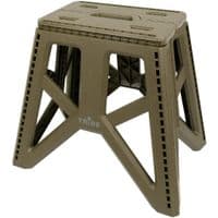 Стул складной Tribe Camp Chair High пластиковый Olive (T-EF-0002-olive)