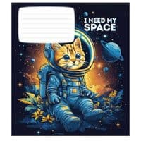 Зошит Школярик I need my space 12 аркушів ліні�� (012-3496L)