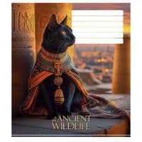 Тетрадь Школьник Ancient wildlife 18 листов клетка (018-3547K)