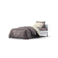 Постельное белье Home Line Василек темно-лиловый, бязь, полуторный (184227)