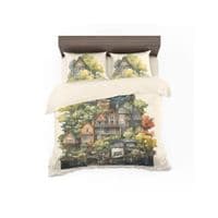 Постельное белье Home Line Домики, бязь, полуторный (184468)