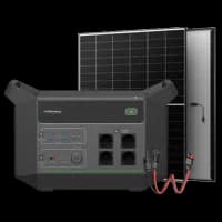 Система автономного питания однофазная HYXiPower HYX-EA2000 + AIKO-A475-MAH54Mw 475 Вт