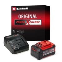 Набір акумулятора та зарядного пристрою Einhell Starter Kit PXC 18В 1х5.2А·год 0.89кг