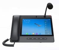 Телефон IP Fanvil A320i-Black 2xGE LAN, Wi-Fi, 20 SIP ліній, 116 DSS клавіш, BT 5.0, Android 9.0, PoE, 10.1" кольоровий Touch Screen, камера 8Mp, мікрофон-гусак, чорний