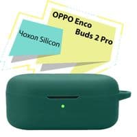 Чехол для наушников BeCover Silicon для OPPO Enco Buds 2 Pro Dark Green (713225)