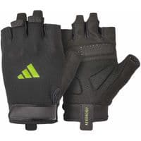 Перчатки для фитнеса Adidas Essential Training Gloves ADGB-15003GN черный, зеленый L (885652025973)