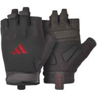 Перчатки для фитнеса Adidas Essential Training Gloves ADGB-15001RD черный, красный S (885652025843)