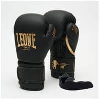 Боксерські рукавички Leone GN059D Black/Gold 12 унцій (GN059D_Bl/Gold_12oz)