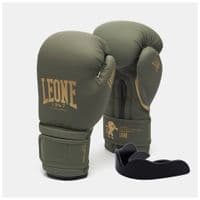 Боксерські рукавички Leone GN059G Military Edition Green 10 унцій (GN059G_Green_10oz)