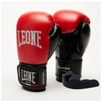 Боксерські рукавички Leone GN383 Thunder Red 8 унцій (GN383_Red_8oz)