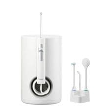 Ирригатор Panasonic стационарный, чаша 600 мл, от сети, 4 насадки, белый