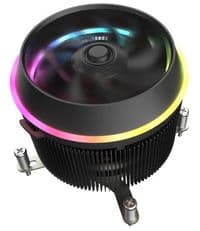 Кулер для процессора darkFlash Shadow, Black, алюминий/медь, 1x100 мм LED, для Intel 115x/1200/1700, AMD AMx/FMx, до 90 Вт