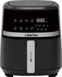 Мультипечь Liberton LAF-3208, Black, 1500W, 3,2л, 8 программ, сенсорное управление, таймер, антипригарное покрытие чаши, 80-200 ˚C, отключение, защита от перегрева
