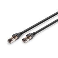 Патч-корд DIGITUS CAT 8.1 S-FTP, 1м, AWG 24/7, LSZH, черный