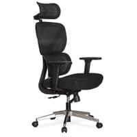 Офисное кресло Mealux D1 Air Fabric Black (HF-D1 F/B)