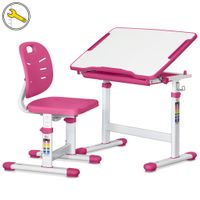 Парта со стулом Evo-kids Ergo Pink (Evo-05 Ergo PN)